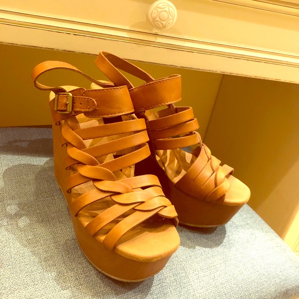 Size 10 Lucky Brand Wedges